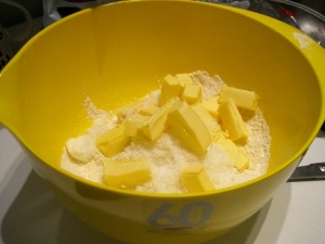 Butter and flour